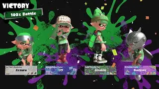 Splatfest #5 - Nessie/Aliens/Bigfoot 100x Battle | Splatoon 3