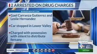 2 people arrested in El Paso on drug charges