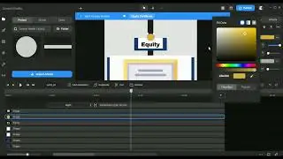How to create a swift following top down animation in Create Studio?