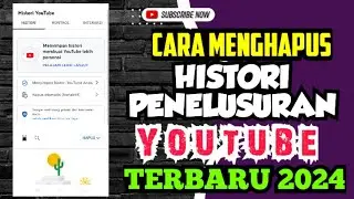 Cara Menghapus Histori Penelusuran Youtube Terbaru 2024🔥