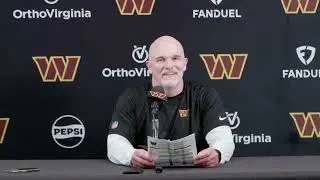 HC Dan Quinn Speaks to the Media Before Practice | Washington Commanders