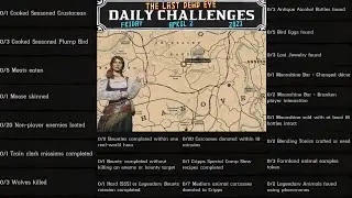Crustacean Plump Bird Moose Wolf Wolves Madam Nazar Locations Daily Challenges RDR2 Red Dead Online