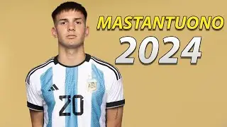 Franco Mastantuono 2024 ● Skills, Passes & Tackles 🇦🇷