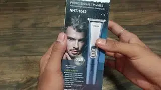 Nova Trimmer NHT1042 unboxing and review #followtech #viral #tech #techproducts #nova #trimmer