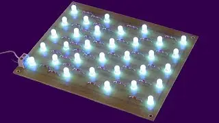 COMO HACER TIRAS DE LED CASERA O LAMPARA DE LED EN SERIE