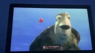 Finding Nemo but only when crush on the screen