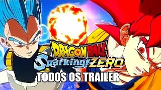 Todos os Trailers de Dragon Ball Sparking Zero (Atualizado)