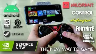 HOW TO PLAY PC GAMES ON ANY ANDROID MOBILE PHONE? GeForce Now Cloud Gaming on Android