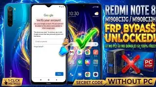 Redmi Note 8 FRP Bypass MIUI 12.5 Without PC 2026 Google Account Unlock 100% Working 