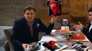 Тоби Магуайр показывает фото Маэстро Понасенкову