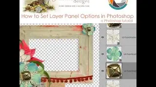 How To Set Layer Panel Options in Photoshop