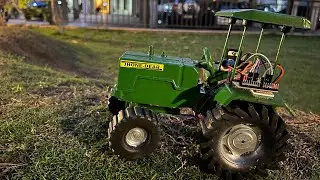 Full demo RC Tractor - Part 2 @hashincludeelectronics