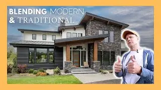 MODERN Home Gets a 'Traditional' Timber Touch