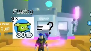 Fusing Three Normal Pixel Goblin/Pet Simulator X/Roblox