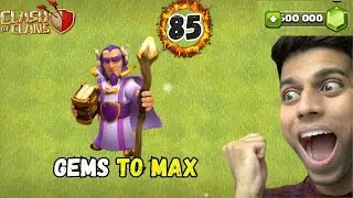 how much $$ to max grand warden in clash of clans
