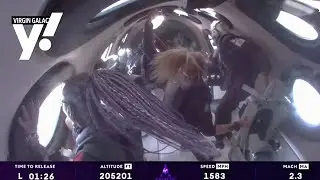 Virgin Galactic launches passengers to the edge of space