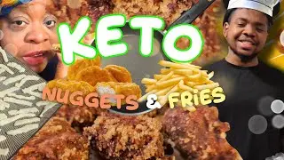 Keto Nuggets & Low Carb Cheese Fries 🍟  (FT. Chef Von Que Que & Alize)