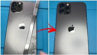 broken iPhone repairing 📱 #trending #brokeniphone #smartphones #iphone13promax #iphone12