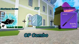 Shark Man Karate + Ice + Gravity Cane Combo | Blox Fruit