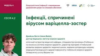 4.2 Інфекції, спричинені вірусом варіцелла-зостер