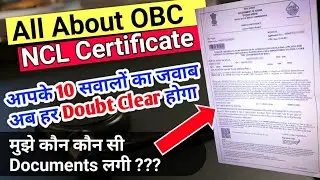 NCL certificate 2021 | OBC ncl certificate validity | Ncl certificate | NCL certificate Renewal