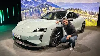 2025 Porsche Taycan Turbo S First Look! More Power and Better Suspension 👌