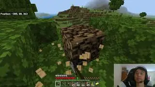 Minecraft Cliffs&Caves #6: Chopping Trees