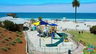 Moonlight Beach Playground 🏄‍♂️🌴 Encinitas SD - 1080p