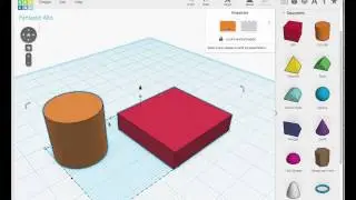 TinkerCAD - Aligning Objects