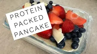 Quick and easy protein pancake !