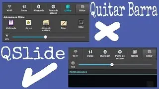 Quitar Barra De Aplicaciones QSlide Sin Ser Root