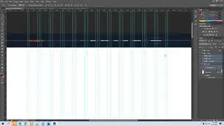 UI/UX Web template design in PSD (Online Class 2_2/8)