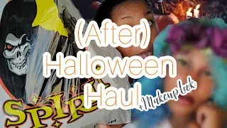 An After Halloween Haul (Plus Makeup Look)