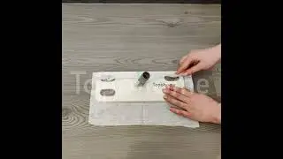 Смена насадки на швабре Topohome FlatMopDisposable