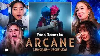 Best Sobbing Reactions to Arcane S1 😭 (Entire Act 2 Reaction)