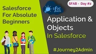 SFAB Day #2 | Application and Objects In Salesforce | Standard & Custom Objects | SFDCFacts