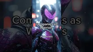 Companies as Warriors | Ai Generated