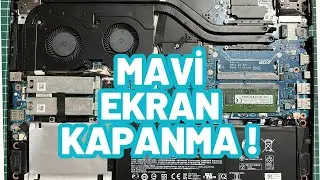 NOTEBOOK MAVİ EKRAN HATASI│NOTEBOOK DONMA SORUNU│NOTEBOOK BAKIM VE TERMAL MACUN DEĞİŞİMİ