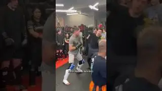 Alex Pereira ROCKS sparring partner who got cocky #ufc