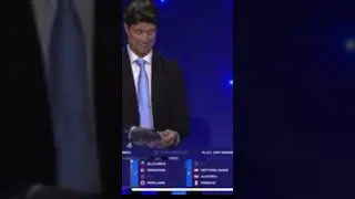 strange sounds at the euro 2024 draw😂👀 #football #messi #ballondor #ronaldo #euro2024 #ucl #pl