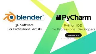 Use Pycharm with Blender - English