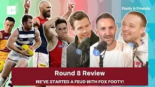 We've started a Media Feud! Round 8 Review [Footy & Friends #21 2025]