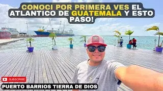 THE LARGEST PORT IN GUATEMALA PUERTO BARRIOS Izabal, Amatique Bay The Caribbean 😱🇬🇹