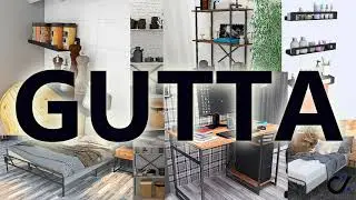 Мебель для лофта: стеллажи Gutta. Обзор и сборка