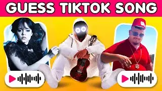 Can you Guess Tiktok Song NO AUTOTUNE by VOICE ? | TIKTOK without Autotune Song Quiz | Tiny Quiz