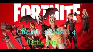 Fortnite Chapter 4 Season 4 Battle Pass overview showcase No Commentary LAST RESORT skin emote glide