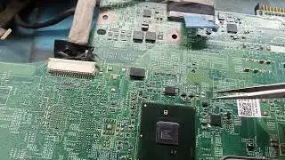 Dell n 5010 laptop black display problem solved,no OSD on screen, repair,dell laptop repair,