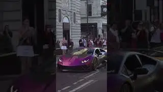 ‼️Crazy 2000hp twin turbo Lamborghini huracan sounds like a jet💨‼️ #boosted #viral #cars