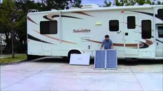 130W Solar RV Power