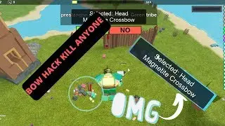 Roblox- BOOGA BOOGA HACK SCRIPT KILL ANYONE BOW HACK-WORKING